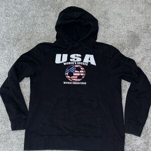 Team USA women’s world champions hooded hoodie  pullover sweatshirt sweater M